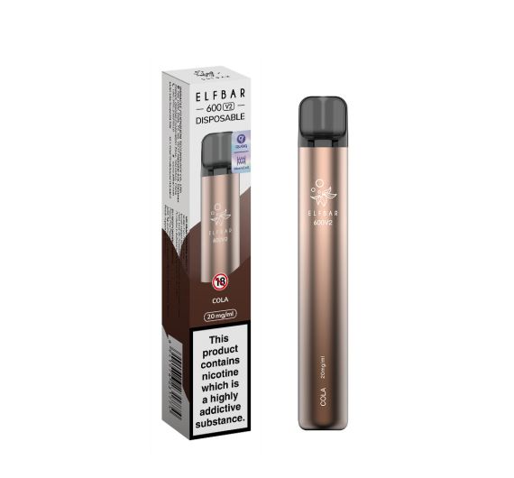 Elfbar V2 600 - NS20mg - Einweg Pod - Cola
