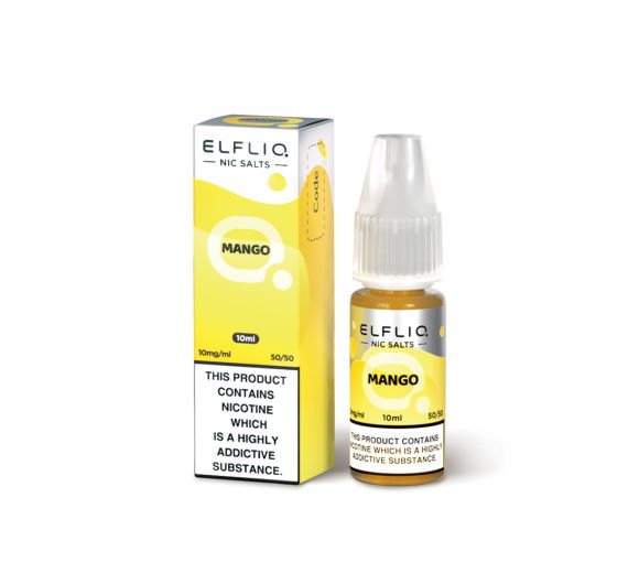 ElfBar Elfliq - Mango - 10ml Liquid (Nik-Salz) ElfBar Elfliq - Mango - 10ml Liquid (Nik-Salz)