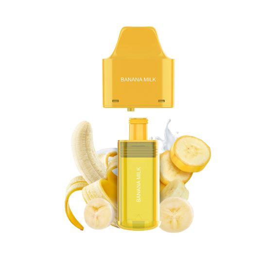 Elfbar Nx 7000 - 20mg - Nachfüllbehälter Banana Milk Elfbar Nx 7000 - 20mg - Nachfüllbehälter Banana Milk