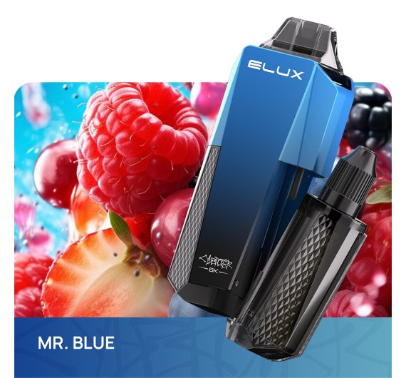 Elux Cyberover 6K - 20mg - Hybrid System Mr Blue
