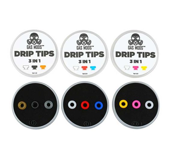Drip Tip 120 - GAS MODS 3 en 1 - 510 Drip Tip 120 - GAS MODS 3 en 1 - 510