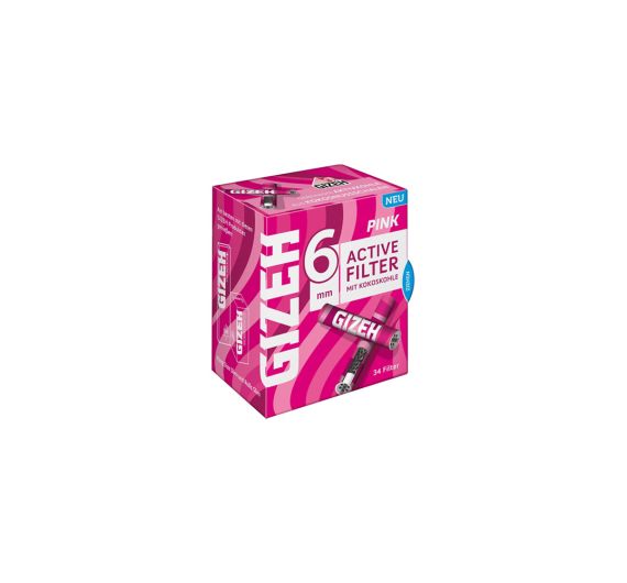 Gizeh - Filtres à charbon actif slim roses