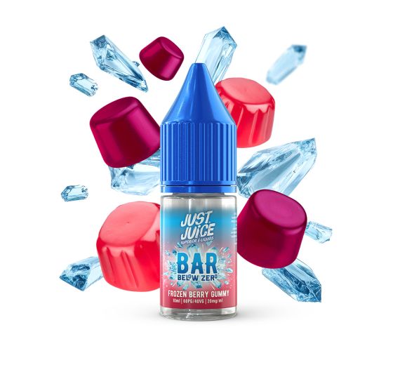 Just Juice Below Zero - Bonbon gélifié aux fruits rouges givrés - E-liquide 10ml Just Juice Below Zero - Bonbon gélifié aux fruits rouges givrés - E-liquide 10ml