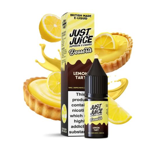 Just Juice Desserts - Tarte au citron - E-liquide 10ml (Sels de nicotine)