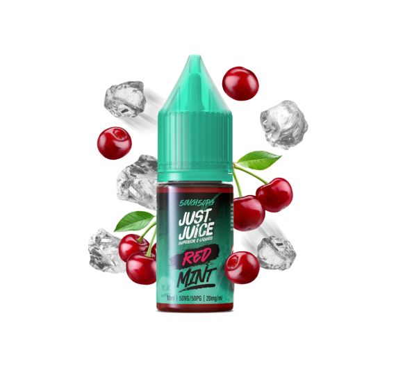 Just Juice - Menthe rouge - E-liquide 10 ml (Sels de nicotine) Just Juice - Menthe rouge - E-liquide 10 ml (Sels de nicotine)