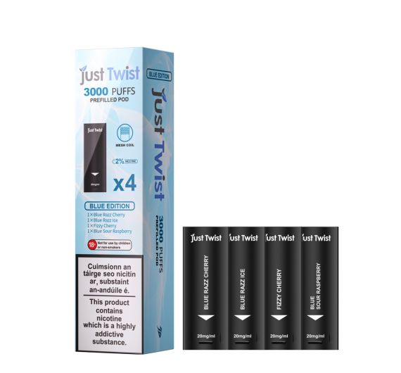Just Twist 3000 - NS20mg - Kartuschen Blue Edition