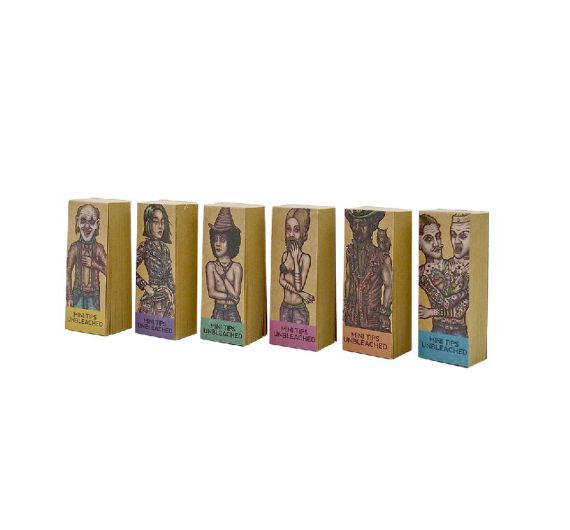 Lion Rolling Circus - Mini Tips non blanchis - Assortis Lion Rolling Circus - Mini Tips non blanchis - Assortis