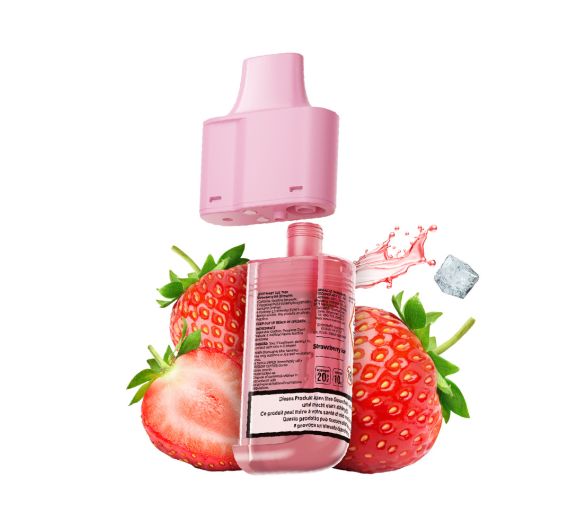 Lost Mary Lux 7000 - 20mg - Nachfüllbehälter Strawberry Ice