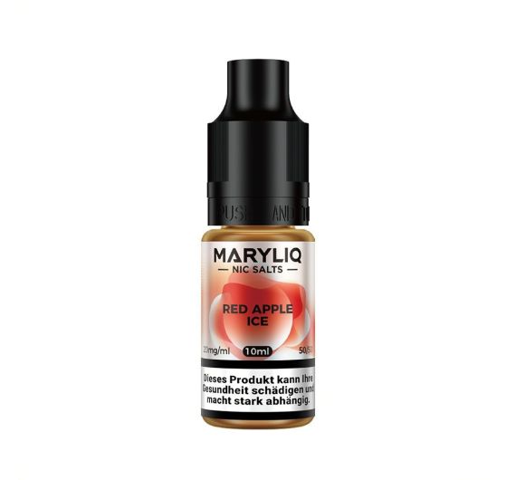 Lost Mary MaryLiq - Pomme rouge glacée - E-liquide 10 ml aux sels de nicotine (20 mg)