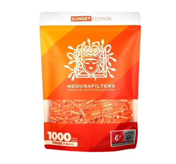 Medusafilters - Filtres au charbon actif Sunset 1000 pièces