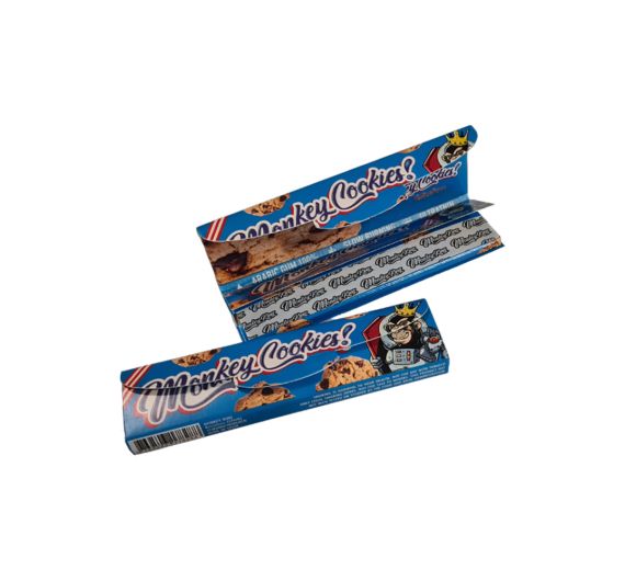 Monkey King - Feuilles à rouler KSS parfum Cookies + tips