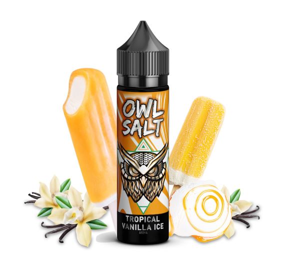 OWL Salt - Vanille tropicale fraîche - Arôme Longfill 10/60ml OWL Salt - Vanille tropicale fraîche - Arôme Longfill 10/60ml