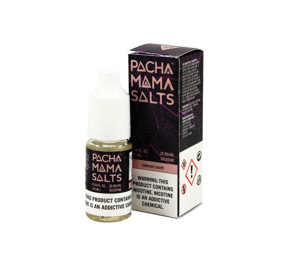 Charlies Chalk Dust Pacha Mama Salts - Carambole & raisin - E-liquide 10 ml (Sels de nicotine 20 mg) Charlies Chalk Dust Pacha Mama Salts - Carambole & raisin - E-liquide 10 ml (Sels de nicotine 20 mg)