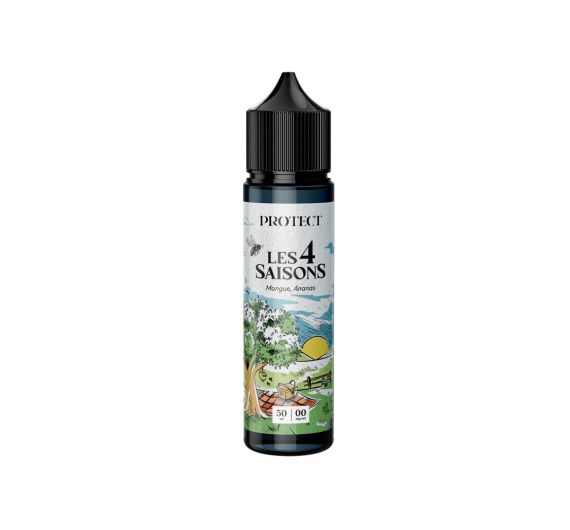 Protect - Les 4 Saisons - Mangue & ananas - Printemps - E-liquide 50/75ml (Shortfill)