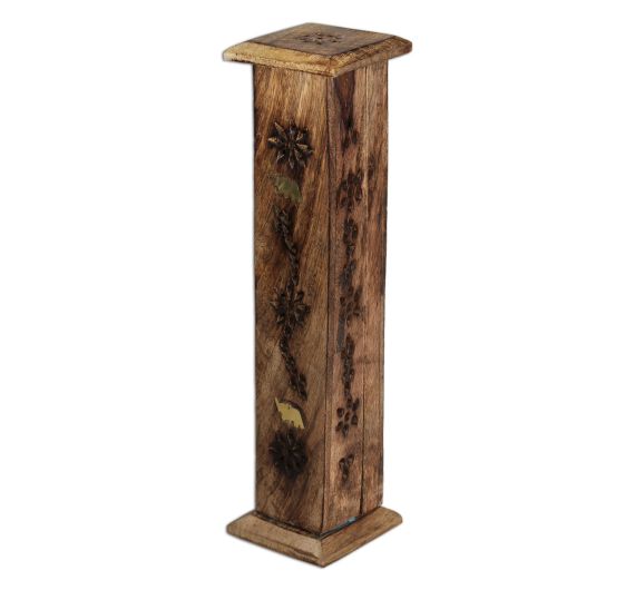 Räucherstäbchenhalter aus Mangoholz - 4