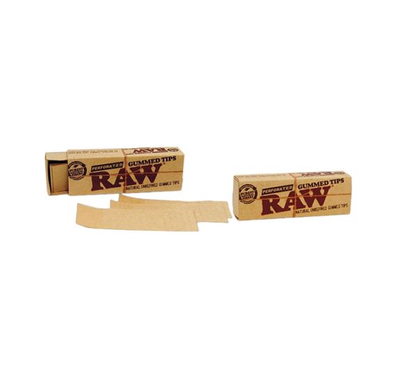 RAW - Tips perforés gommés RAW - Tips perforés gommés