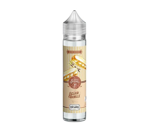 Savourea Le Petit Gourmet - Éclair vanille - E-liquide 50/70ml (Shortfill)