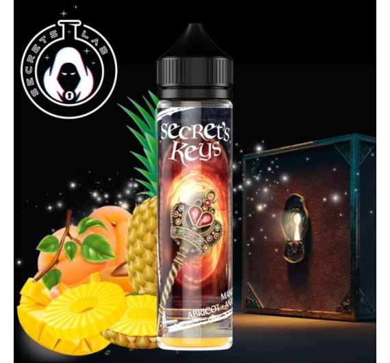 Secret LAb Secret's Keys - Rainbow Key - E-liquide 50/60 ml (Shortfill)