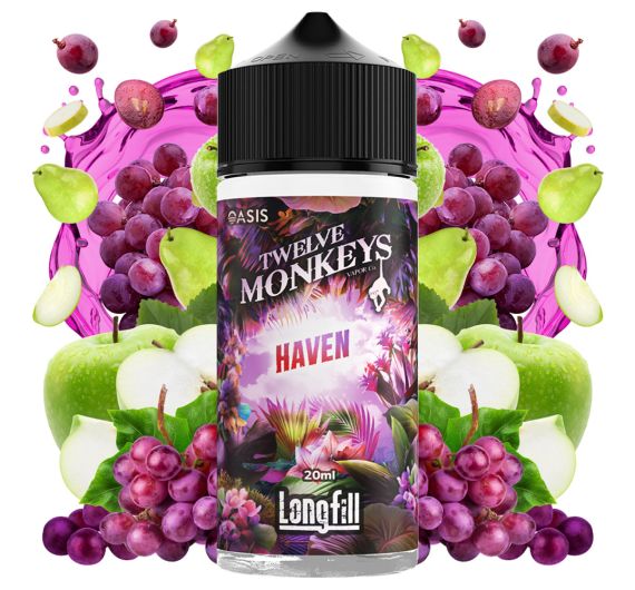 Twelve Monkeys Oasis - Haven - Arôme Longfill 20/120ml