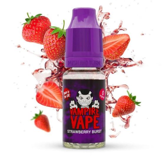 Vampire Vape - Strawberry Burst - 10ml Liquid Vampire Vape - Strawberry Burst - 10ml Liquid