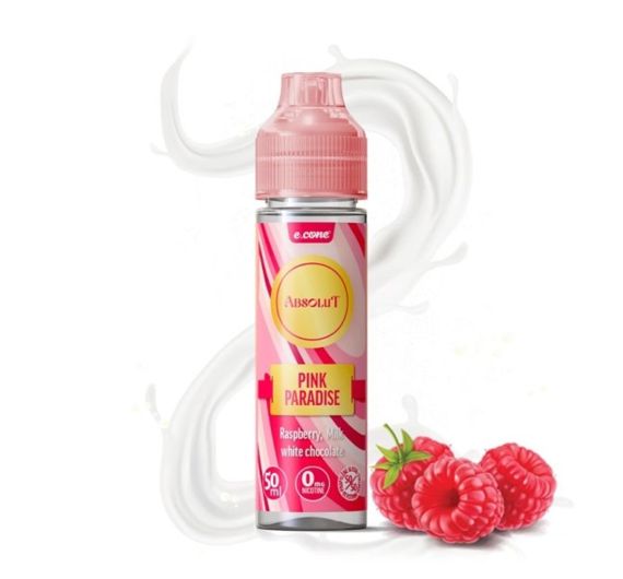 Vape Maker Absolut - Paradis rose - E-liquide 50/70 ml (Shortfill)