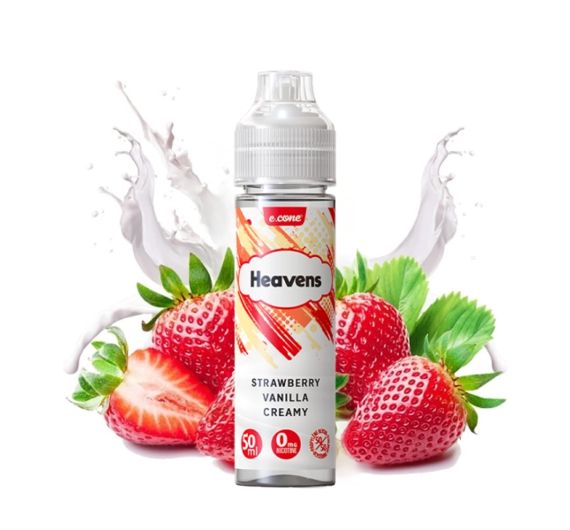 Vape Maker Heavens - Fraise crémeuse - E-liquide 50/70 ml (Shortfill) Vape Maker Heavens - Fraise crémeuse - E-liquide 50/70 ml (Shortfill)