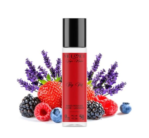 Vape Maker Velvet - Big Red - E-liquide 50/70 ml (Shortfill)