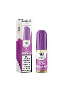 Bar Juice 5000 - Berry Crush - 10ml Liquid (Nik-Salz) Bar Juice 5000 - Berry Crush - 10ml Liquid (Nik-Salz)