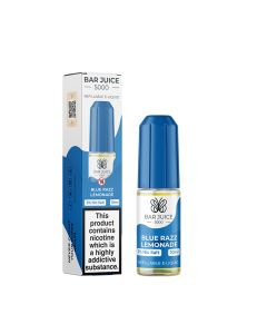 Bar Juice 5000 - Blue Razz Lemonade - 10ml Liquid (Nik-Salz) Bar Juice 5000 - Blue Razz Lemonade - 10ml Liquid (Nik-Salz)