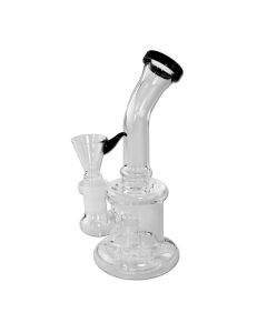 Black Leaf - Glas Bubbler - Duschkopfperkolator Black Leaf - Glas Bubbler - Duschkopfperkolator