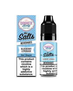 Dinner Lady BEVERAGES - Blueberry Lemonade - E-liquide 10 ml aux sels de nicotine - NOUVEAUTÉ ! Dinner Lady BEVERAGES - Blueberry Lemonade - E-liquide 10 ml aux sels de nicotine - NOUVEAUTÉ !