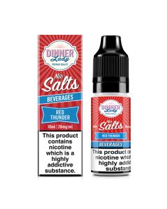 Dinner Lady BEVERAGES - Red Thunder - 10ml Liquid (Nik-Salz) NEW! Dinner Lady BEVERAGES - Red Thunder - 10ml Liquid (Nik-Salz) NEW!