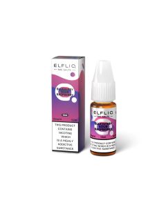 ElfBar Elfliq - Myrtille & framboise acidulée - E-liquide 10ml (Sels de nicotine)