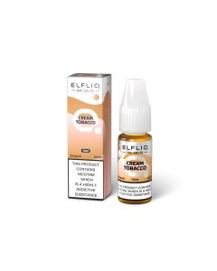 ElfBar Elfliq - Cream Tobacco - 10ml Liquid (Nik-Salz) - 20 mg 20 mg