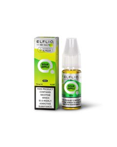 ElfBar Elfliq - Pomme acidulée - E-liquide 10 ml (Sels de nicotine)