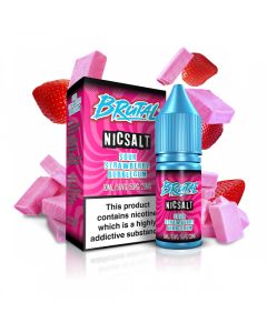 Just Juice Brutal - Sour Strawberry Bubblegum - 10ml Liquid (Nik-Salz) Just Juice Brutal - Sour Strawberry Bubblegum - 10ml Liquid (Nik-Salz)