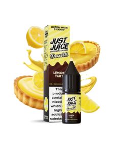 Just Juice Desserts - Tarte au Citron - 10ml Liquide (Sel de Nicotine) Just Juice Desserts - Tarte au Citron - 10ml Liquide (Sel de Nicotine)