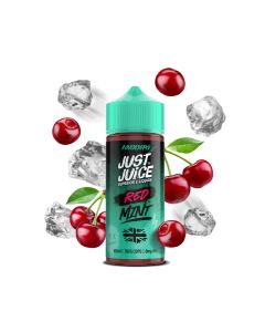Just Juice - Red Mint - 100/120ml Liquid (Shortfill) Just Juice - Red Mint - 100/120ml Liquid (Shortfill)