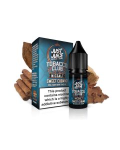 Just Juice Tobacco - Sweet Cubano - 10ml Liquid (Nik-Salz) Just Juice Tobacco - Sweet Cubano - 10ml Liquid (Nik-Salz)