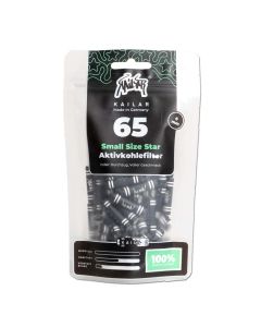Kailar - Filtre à charbon actif Taille Petite Étoile 6mm Noir Kailar - Filtre à charbon actif Taille Petite Étoile 6mm Noir