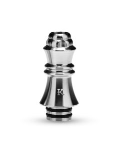 Drip Tip KIZOKU Chess Roi argenté Drip Tip KIZOKU Chess Roi argenté