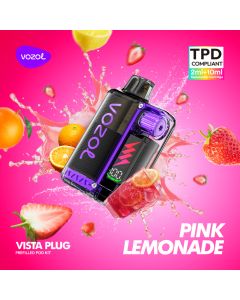Vozol VISTA Plug Kit - 20mg - Hybrid System Pink Lemonade Vozol VISTA Plug Kit - 20mg - Hybrid System Pink Lemonade