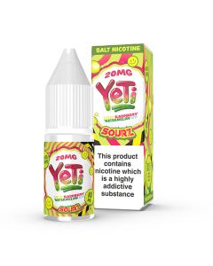 Yeti - Sourz - Sour Raspberry Watermelon Ice - 10ml Nik-Salz Liquid 20 mg