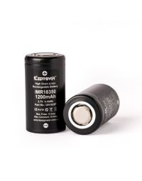 Keeppower IMR 18350 1200mAh 10A Akku Keeppower IMR 18350 1200mAh 10A Akku