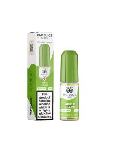 Bar Juice 5000 - Apple Peach - 10ml Liquide (Sels de Nicotine) Bar Juice 5000 - Apple Peach - 10ml Liquide (Sels de Nicotine)