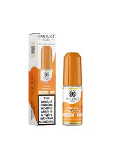 Bar Juice 5000 - Cream Tobacco - 10ml Liquide (Sels de Nicotine) Bar Juice 5000 - Cream Tobacco - 10ml Liquide (Sels de Nicotine)