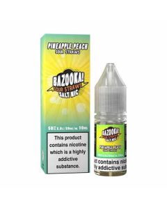 Bazooka - Pineapple Peach - 10ml Liquide (Sels de Nicotine) Bazooka - Pineapple Peach - 10ml Liquide (Sels de Nicotine)