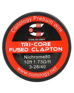 Coilology Tricore/Quad Core Fused Clapton Draht Coilology Tricore/Quad Core Fused Clapton Draht