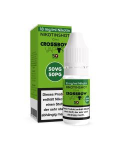 Crossbow Nikotin Shot 10ml - 50/50 (VG/PG) - 18mg Crossbow Nikotin Shot 10ml - 50/50 (VG/PG) - 18mg