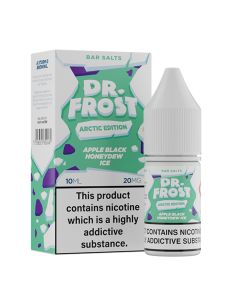 Dr Frost Bar Salts Arctic Edition - Pomme Miel Noir Melon Glacé - 10ml Liquide (Sel de Nicotine) Dr Frost Bar Salts Arctic Edition - Pomme Miel Noir Melon Glacé - 10ml Liquide (Sel de Nicotine)